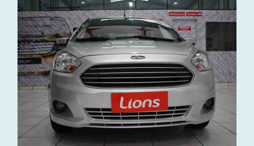 FORD KA SEDAN SE 1.5 16V FLEX - PRATA - 2017 Foto 7 (Grande)