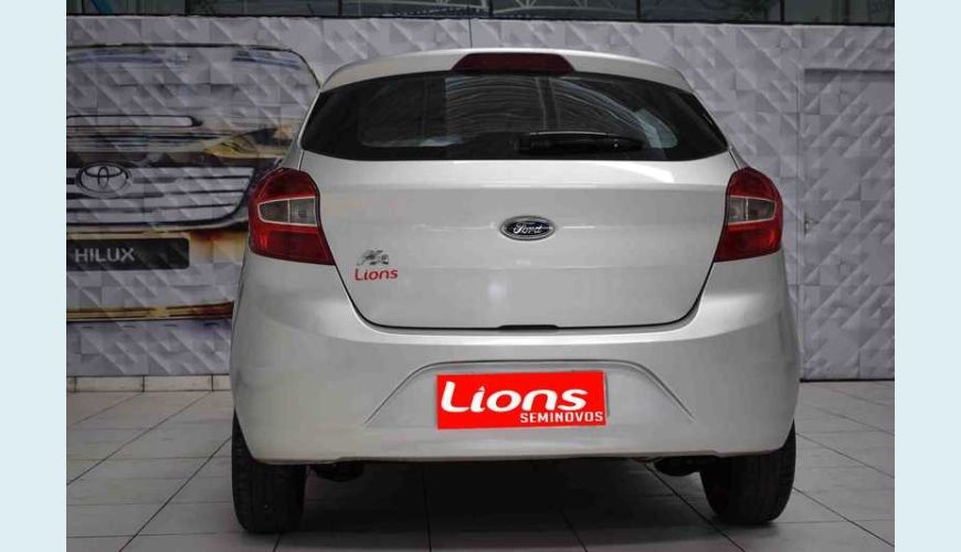 FORD KA 1.0 SE PLUS FLEX - PRATA - 2017 Foto 7 (Grande)