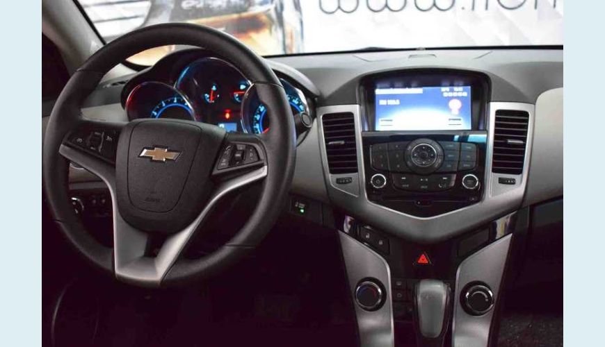 CHEVROLET CRUZE LTZ 1.8 16V ECOTEC AUT.FLEX - CINZA - 2014 Foto 7 (Grande)