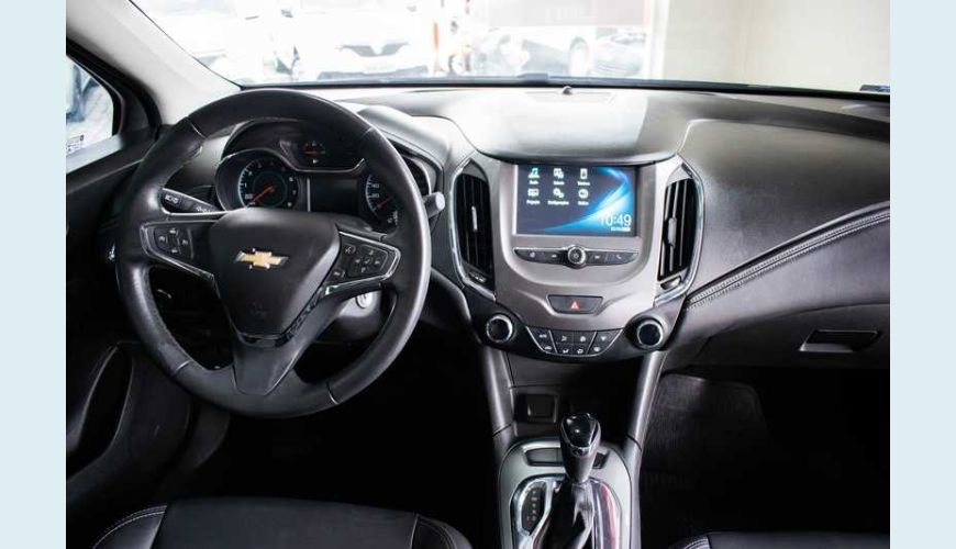 CHEVROLET CRUZE LT 1.4 16V TURBO FLEX AUTO - PRETO - 2018 Foto 7 (Grande)