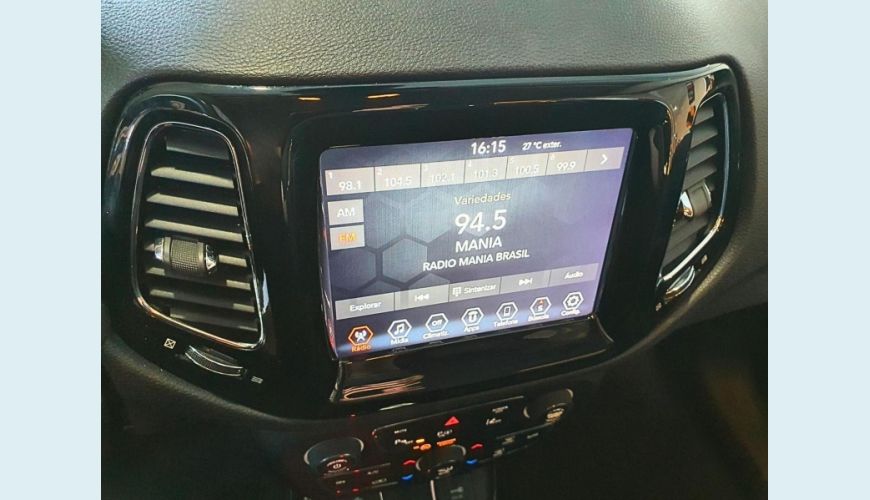 JEEP COMPASS LIMITED 2.0 4X2 FLEX 16V AUT - PRETO - 2019 Foto 7 (Grande)