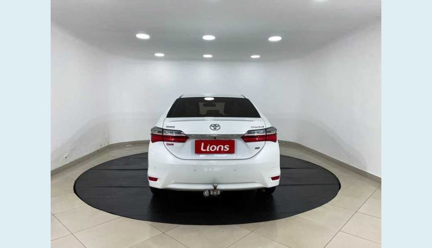 TOYOTA COROLLA 1.8 DUAL VVT GLI MULTI-DRIVE FLEX - BRANCO - 2018 Foto 7 (Grande)