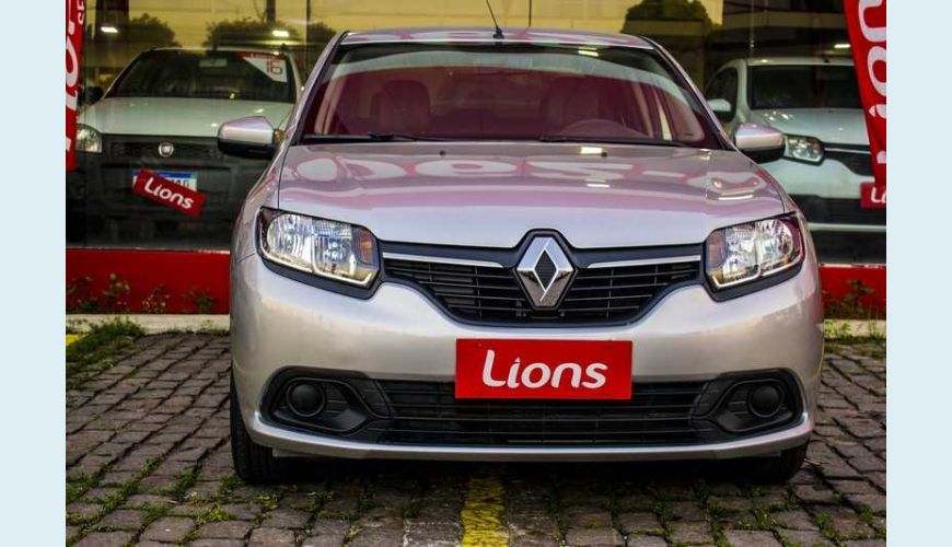 RENAULT LOGAN EXPRESSION 1.6 16V SCE FLEX - PRATA - 2018 Foto 7 (Grande)