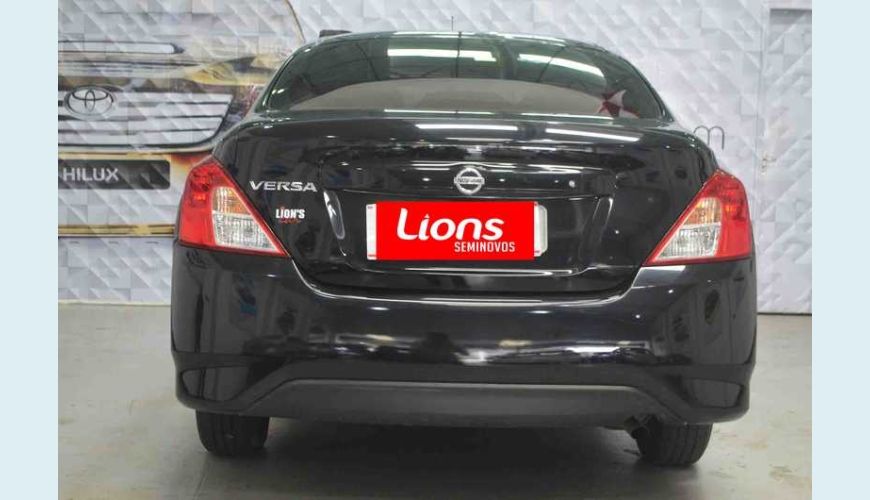 NISSAN VERSA 1.0 12V FLEX - PRETO - 2017 Foto 7 (Grande)