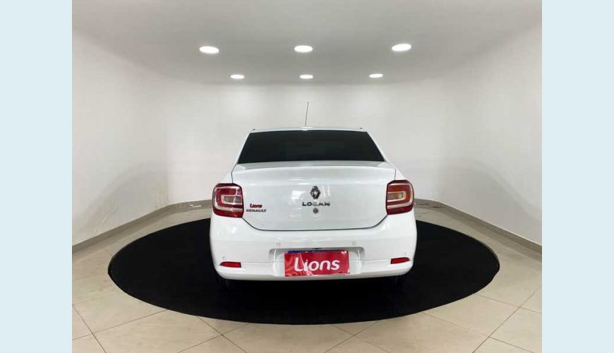 RENAULT LOGAN AUTHENTIQUE 1.0 12V SCE FLEX - BRANCO - 2019 Foto 7 (Grande)