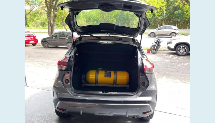 NISSAN KICKS ADVANCE 1.6 16V FLEX AUT. - CINZA - 2022 Foto 7 (Grande)