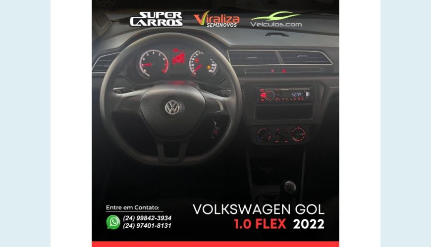 VOLKSWAGEN GOL - BRANCO - 2022 Foto 7 (Grande)