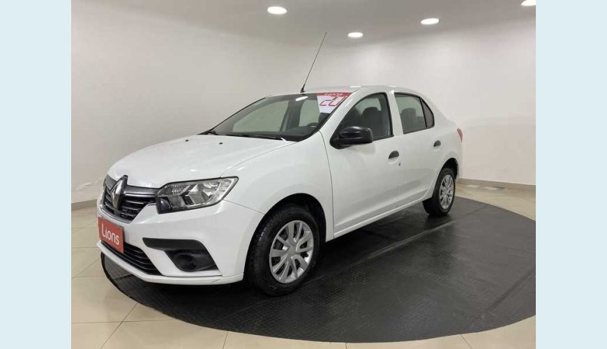 RENAULT LOGAN ZEN 1.0 12V SCE FLEX - BRANCO - 2020 Foto 7 (Grande)