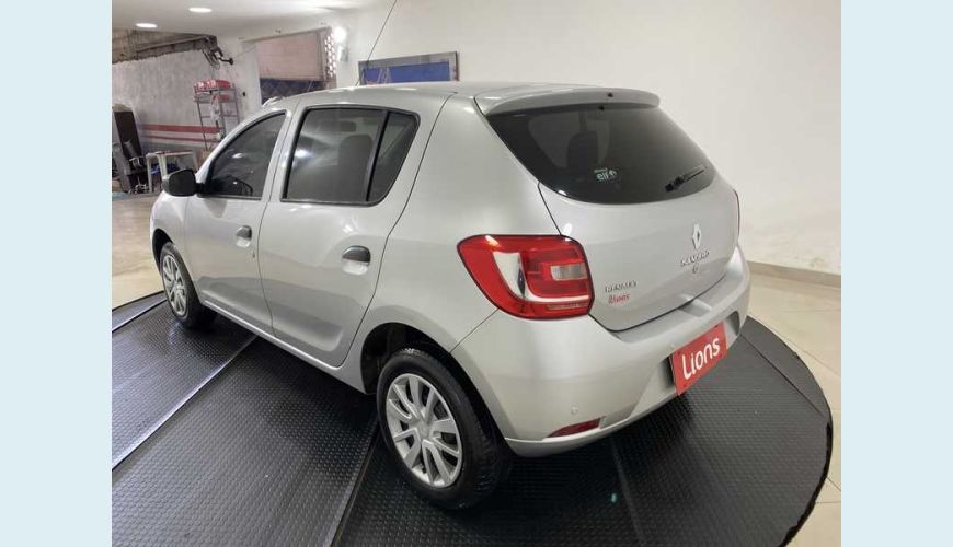 RENAULT SANDERO AUTHENTIQUE 1.0 12V SCE FLEX - PRATA - 2019 Foto 7 (Grande)