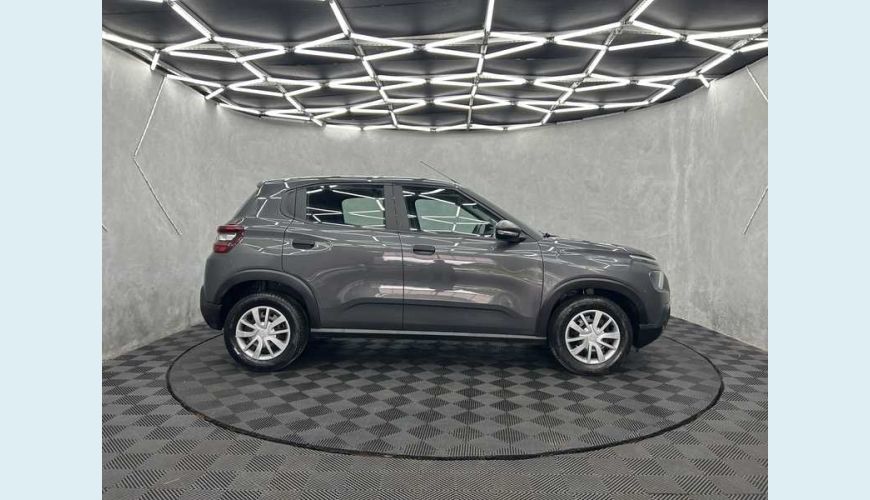CITROËN C3 LIVE PACK 1.0 FLEX - CINZA - 2023 Foto 7 (Grande)