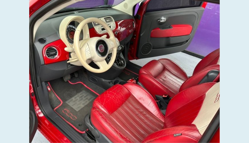 FIAT 500 - VERMELHO - 2012 Foto 7 (Grande)