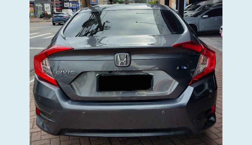 HONDA CIVIC SEDAN EXL 2.0 FLEX 16V AUT.4P - CINZA - 2018 Foto 7 (Grande)