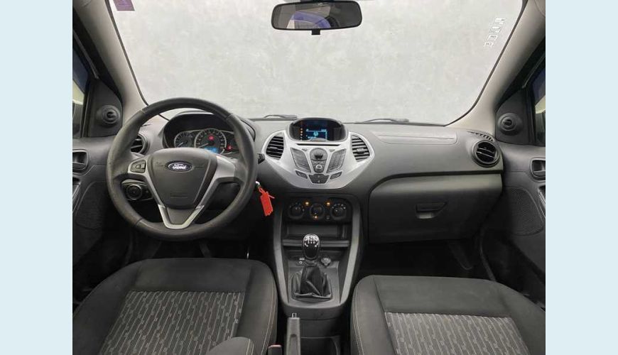 FORD KA SE 1.0 FLEX - PRATA - 2015 Foto 7 (Grande)