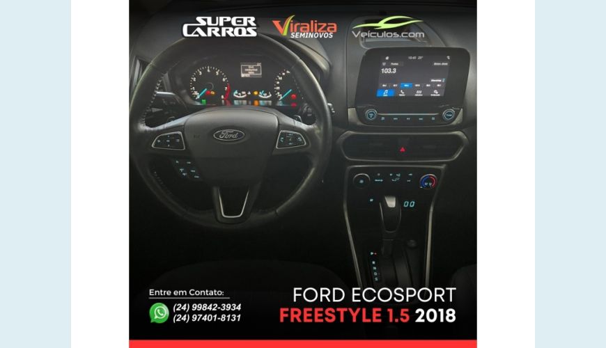 FORD ECOSPORT - BRANCO - 2018 Foto 7 (Grande)