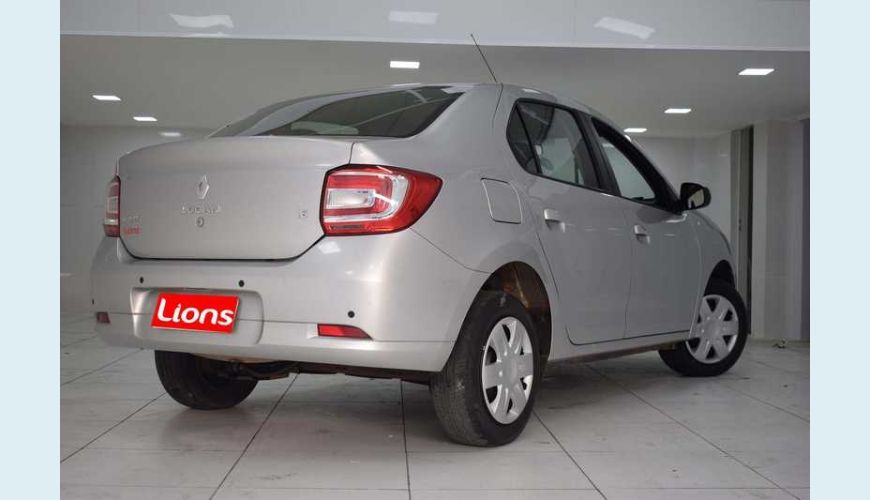 RENAULT LOGAN EXPRESSION 1.6 16V SCE FLEX - PRATA - 2018 Foto 7 (Grande)