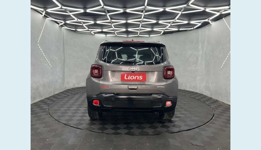 JEEP RENEGADE LONGITUDE 1.8 4X2 AUT. FLEX - CINZA - 2021 Foto 7 (Grande)