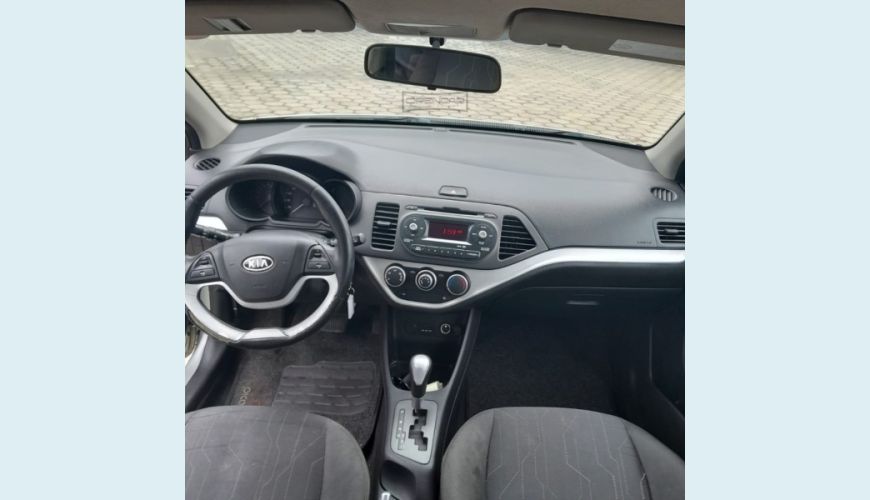KIA PICANTO 1.0 EX 12V FLEX 4P AUT. - PRATA - 2013 Foto 7 (Grande)