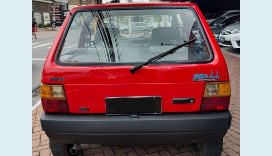 FIAT UNO MILLE 1.0/ I.E./ELECTRONIC/BRIO 2P - VERMELHO - 1993 Foto 7 (Grande)