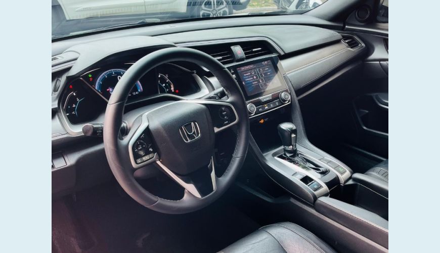 HONDA CIVIC SEDAN EXL 2.0 FLEX 16V AUT.4P - PRETO - 2017 Foto 7 (Grande)