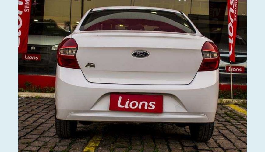 FORD KA SEDAN SE 1.0 FLEX - BRANCO - 2018 Foto 7 (Grande)