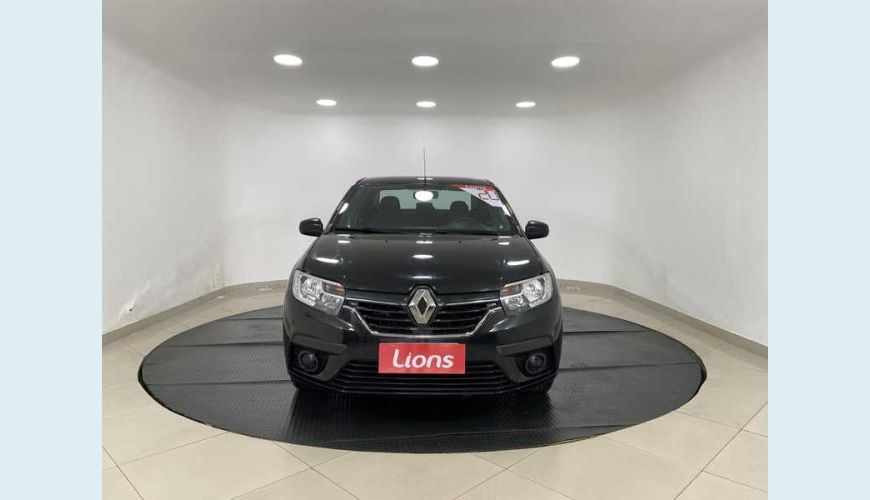 RENAULT LOGAN ZEN 1.0 12V SCE FLEX - PRETO - 2020 Foto 7 (Grande)