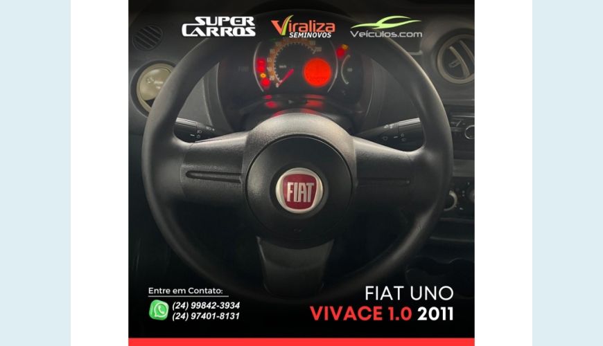 FIAT UNO - PRATA - 2011 Foto 7 (Grande)