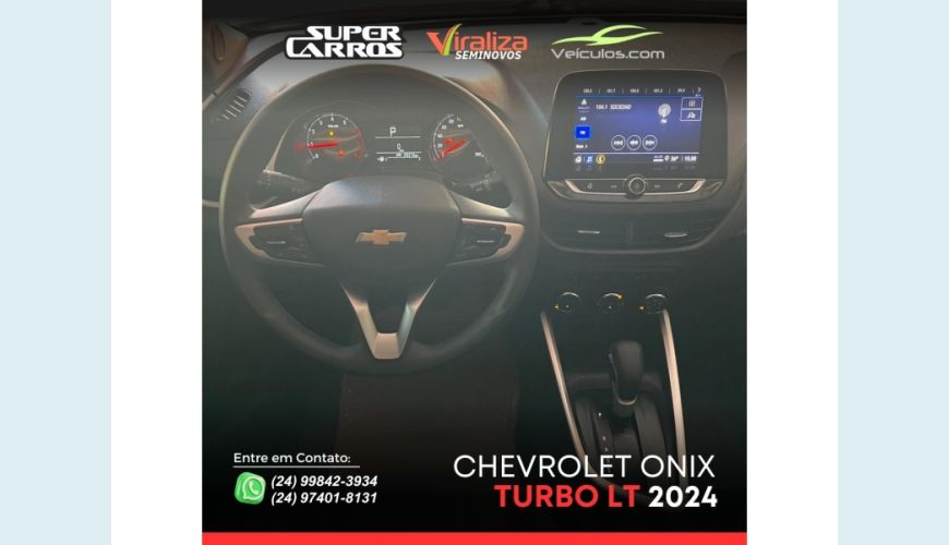 CHEVROLET ONIX - BRANCO - 2024 Foto 7 (Grande)