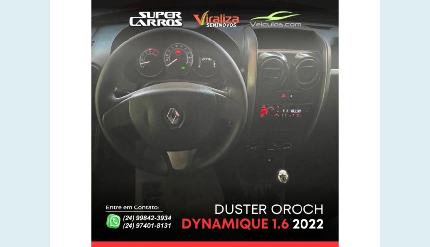RENAULT DUSTER OROCH - VERMELHO - 2022 Foto 7 (Grande)