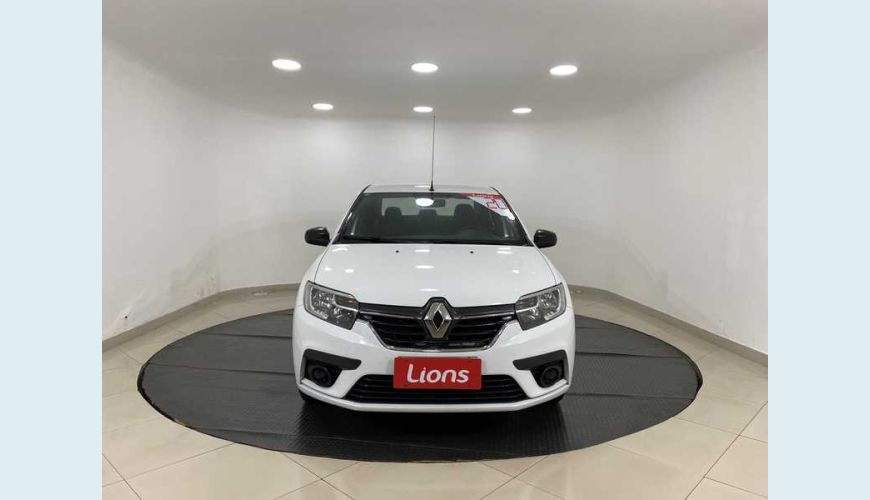 RENAULT LOGAN ZEN 1.0 12V SCE FLEX - BRANCO - 2020 Foto 7 (Grande)