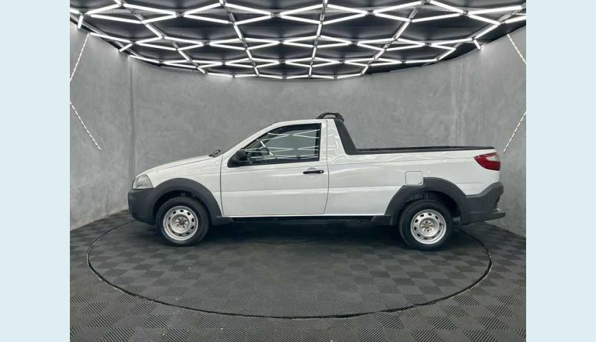 FIAT STRADA WORKING 1.4 (FLEX) - BRANCO - 2016 Foto 7 (Grande)