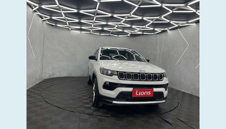 JEEP COMPASS LONGITUDE 1.3 T270 (AUT) (FLEX) - BRANCO - 2022 Foto 7 (Grande)