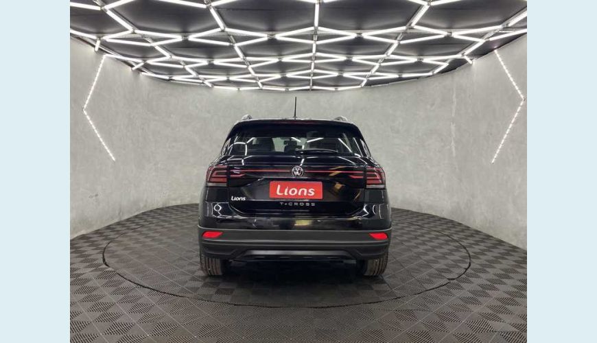 VOLKSWAGEN T-CROSS 1.0 200 TSI SENSE (AUT) (FLEX) - PRETO - 2022 Foto 7 (Grande)
