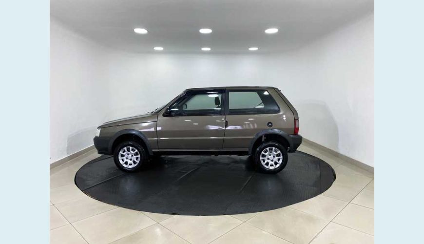 FIAT UNO MILLE UNO MILLE WAY ECONOMY 1.0 F.FLEX - MARROM - 2013 Foto 7 (Grande)