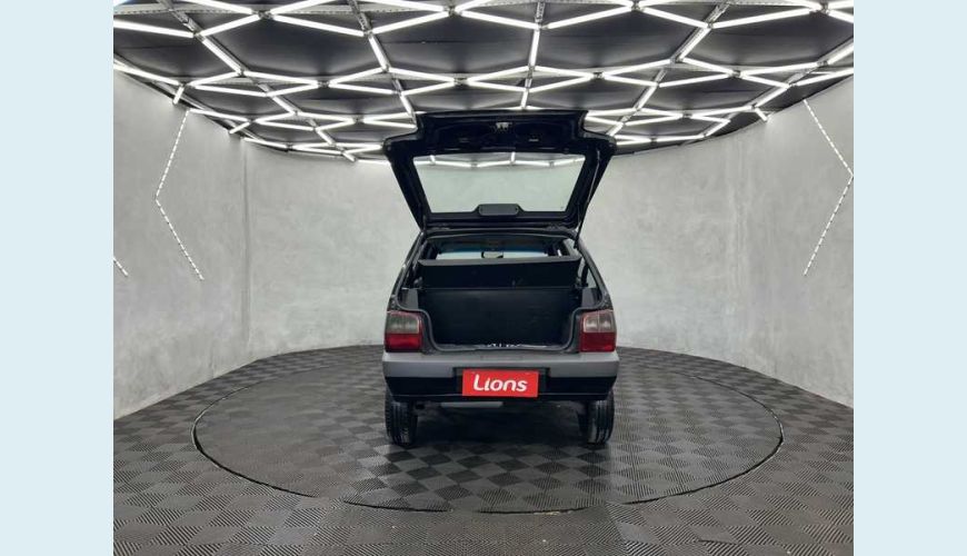 FIAT UNO MILLE FIRE ECONOMY 1.0 (FLEX) 2P - PRETO - 2009 Foto 7 (Grande)