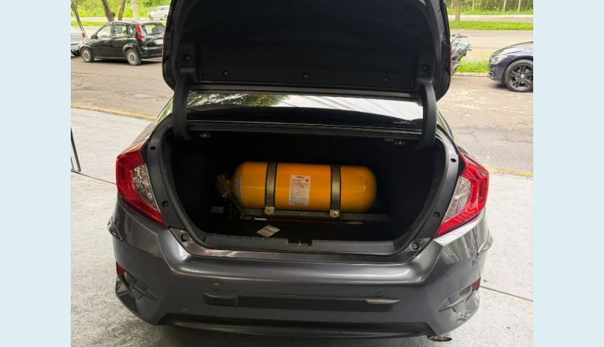 HONDA CIVIC SEDAN EXL 2.0 FLEX 16V AUT.4P - CINZA - 2019 Foto 7 (Grande)