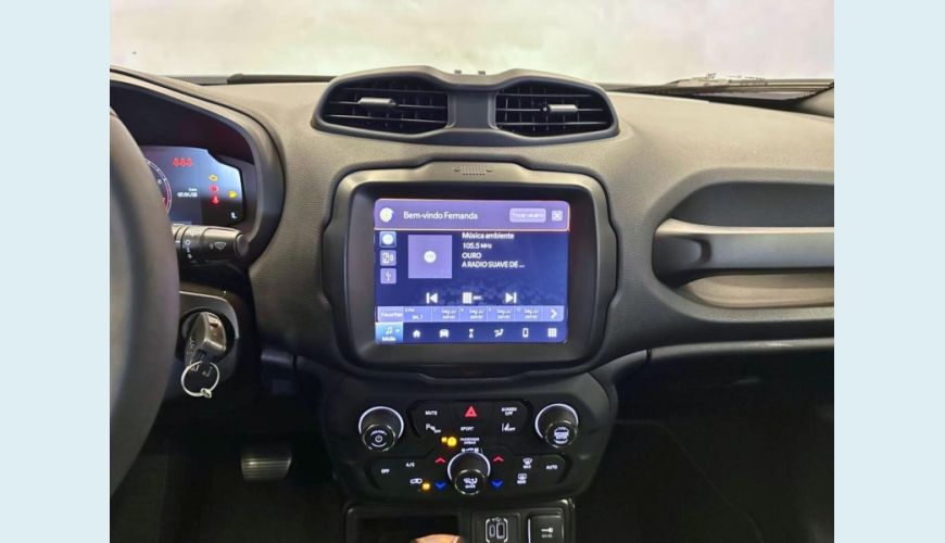 JEEP RENEGADE LONGITUDE 1.8 16V FLEX AUT. 4P - CINZA - 2024 Foto 7 (Grande)