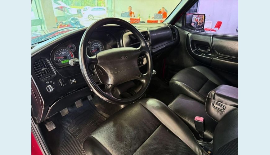 FORD RANGER XL 2.3 FLEX MANUAL 2P - VERMELHO - 2011 Foto 7 (Grande)