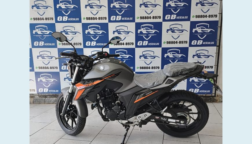 YAMAHA FZ25 250 FAZER FLEX - CINZA - 2025 Foto 7 (Grande)