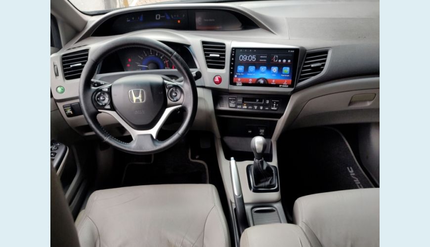 HONDA CIVIC - PRETO - 2012 Foto 7 (Grande)