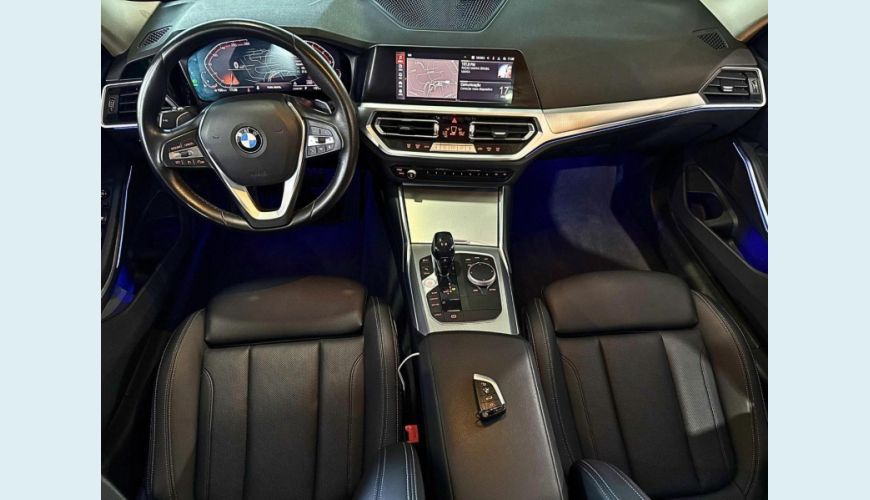 BMW 320I 2.0 GP 16V TURBO ACTIVE FLEX 4P AUT. - AZUL - 2022 Foto 7 (Grande)