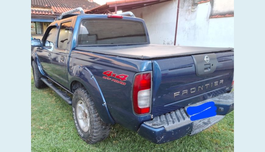 NISSAN FRONTIER SE STRIKONE CD 2.8 DIESEL MANUAL 4P - AZUL - 2005 Foto 7 (Grande)