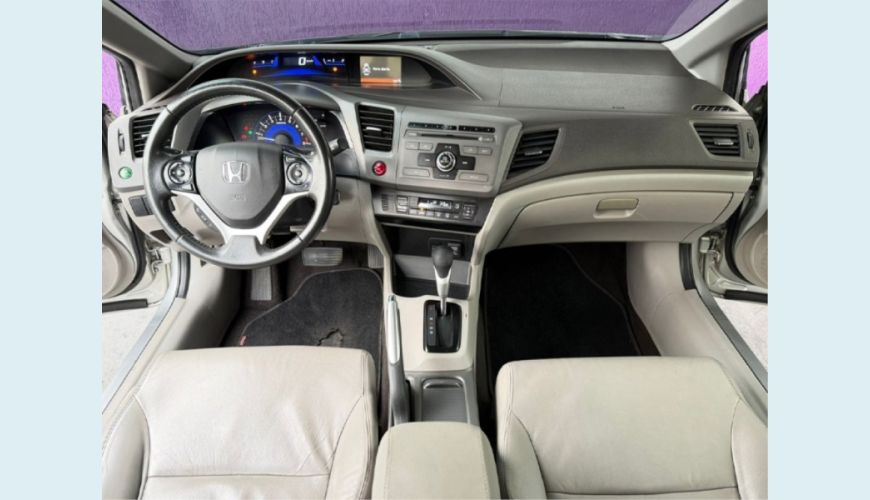 HONDA CIVIC - PRATA - 2012 Foto 7 (Grande)