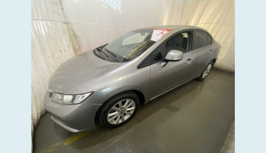 HONDA HONDA CIVIC NEW LXS 1.8 16V I-VTEC FLEX MANUAL 4P - PRETO - 2014 Foto 7 (Grande)