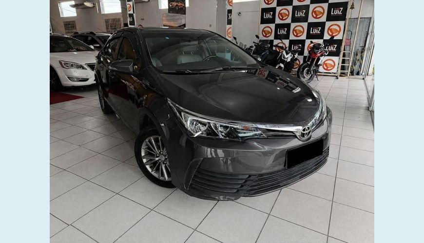 TOYOTA COROLLA GLI UPPER 1.8 16V FLEX MANUAL 4P - CINZA - 2018 Foto 7 (Grande)