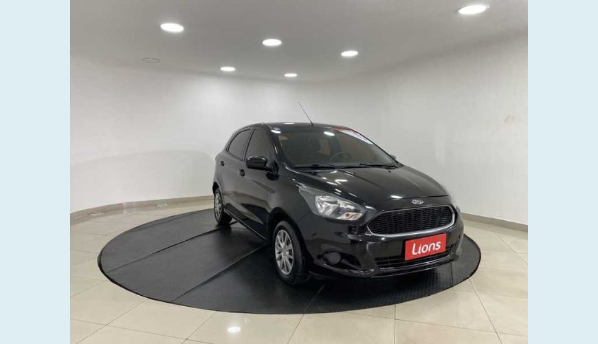 FORD KA SE 1.0 FLEX MANUAL 4P - PRETO - 2015 Foto 7 (Grande)