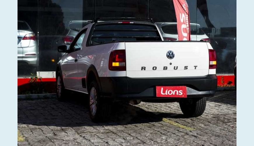 VOLKSWAGEN SAVEIRO ROBUST 1.6 MSI CS FLEX MANUAL 2P - BRANCO - 2019 Foto 7 (Grande)