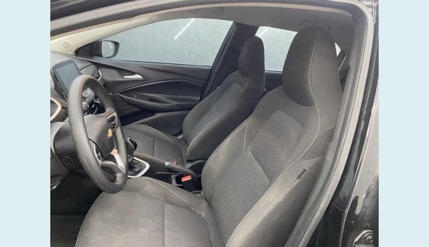 CHEVROLET ONIX LT 1.0 TURBO FLEX MANUAL 4P - PRETO - 2021 Foto 7 (Grande)