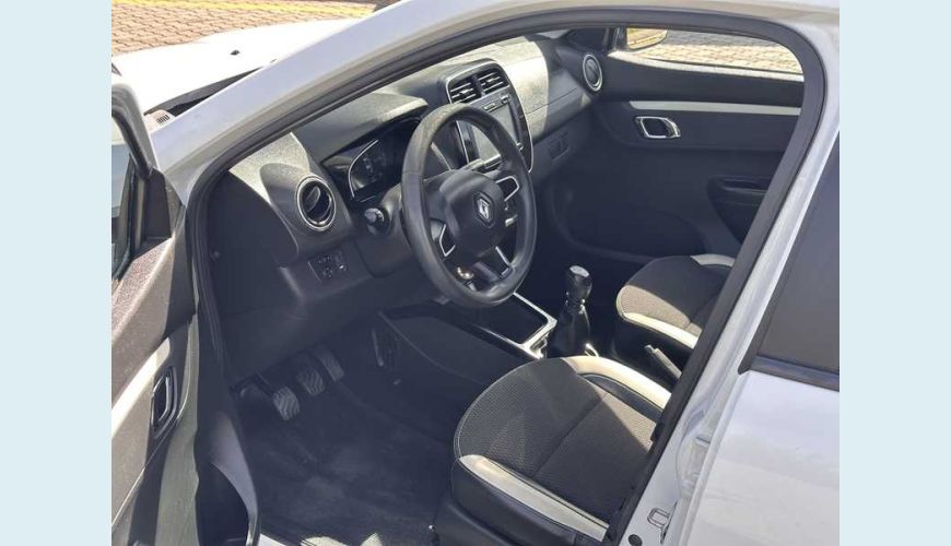 RENAULT KWID INTENSE 1.0 12V FLEX MANUAL 4P - BRANCO - 2019 Foto 7 (Grande)