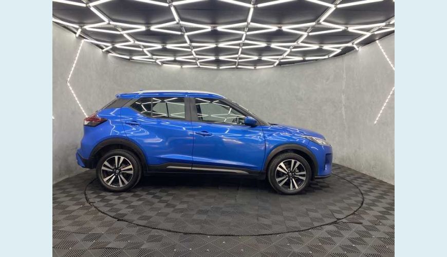 NISSAN KICKS ADVANCE 1.6 FLEX MANUAL 4P - AZUL - 2022 Foto 7 (Grande)