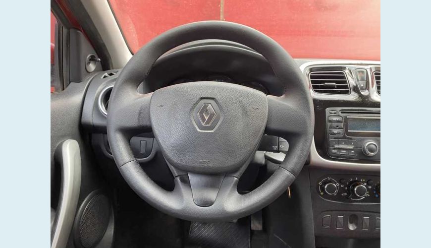 RENAULT SANDERO EXPRESSION 1.0 16V FLEX MANUAL 4P - VERMELHO - 2015 Foto 7 (Grande)